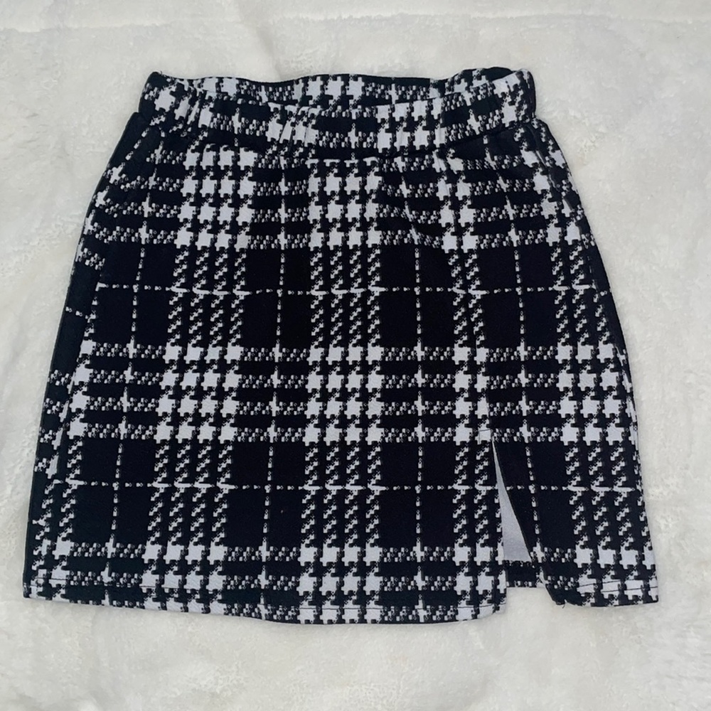Black and White Skirt
